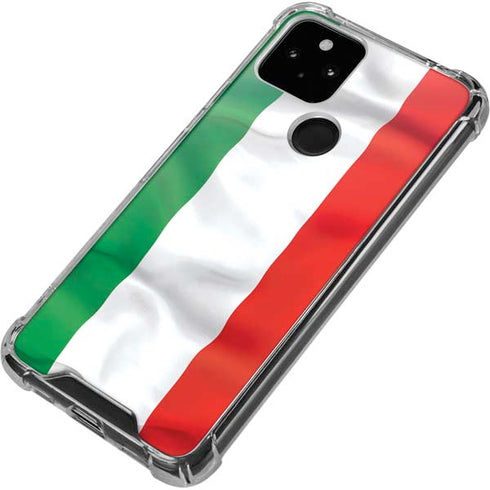 Italy Flag Google Pixel 4a 5G Clear Case